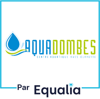 Logo CENTRE AQUATIQUE AQUADOMBES PAR EQUALIA