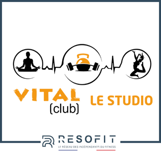 Logo VITAL CLUB LE STUDIO PAR RESOFIT