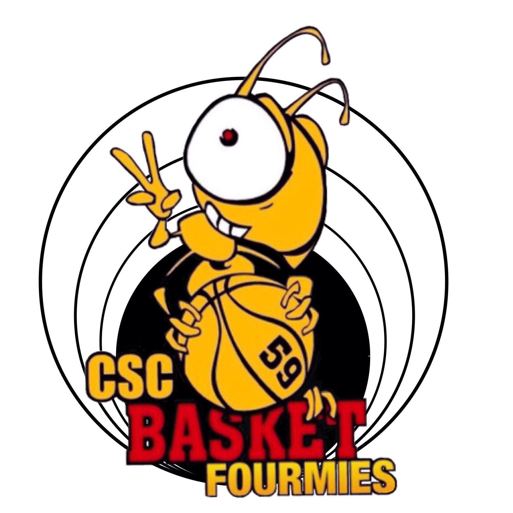 Logo CSC FOURMIES BASKET