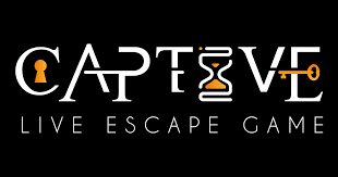 Logo CAPTIVE LIVE ESCAPE GAME
