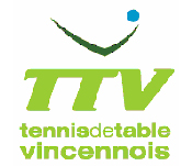 Logo TENNIS DE TABLE VINCENNOIS